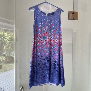 Hatley sleeveless dress. Just above the Knee length